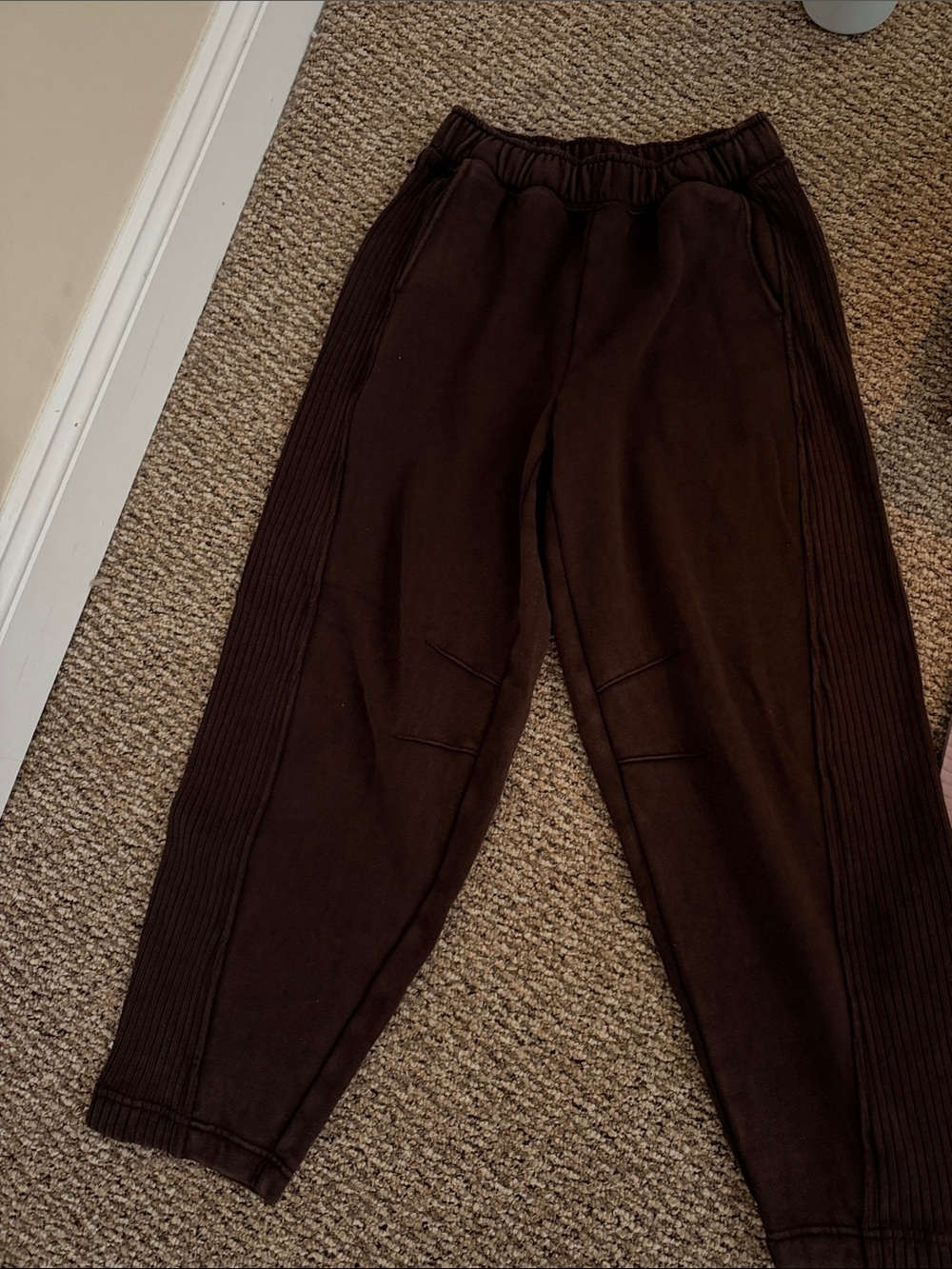 Aerie Brown Barrel Sweatpants Size XS NWT
